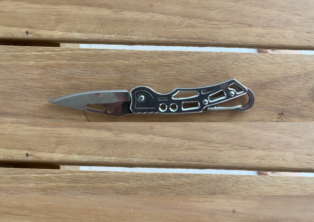 Mini-couteau pliant en acier inoxydable